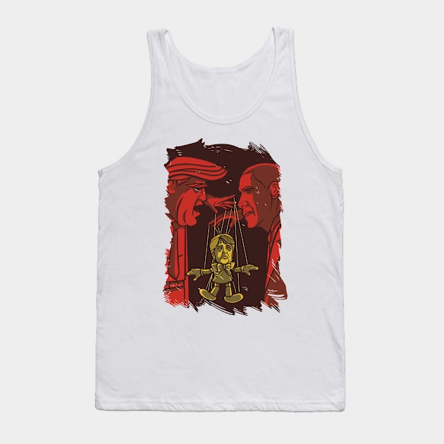 Trump, Obama, Merkel Tank Top by LR_Collections